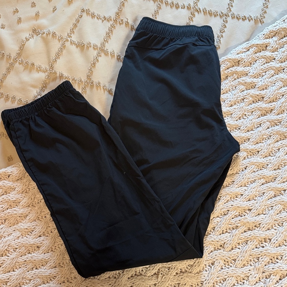 REI Black Elastic Drawstring Outdoor Pants